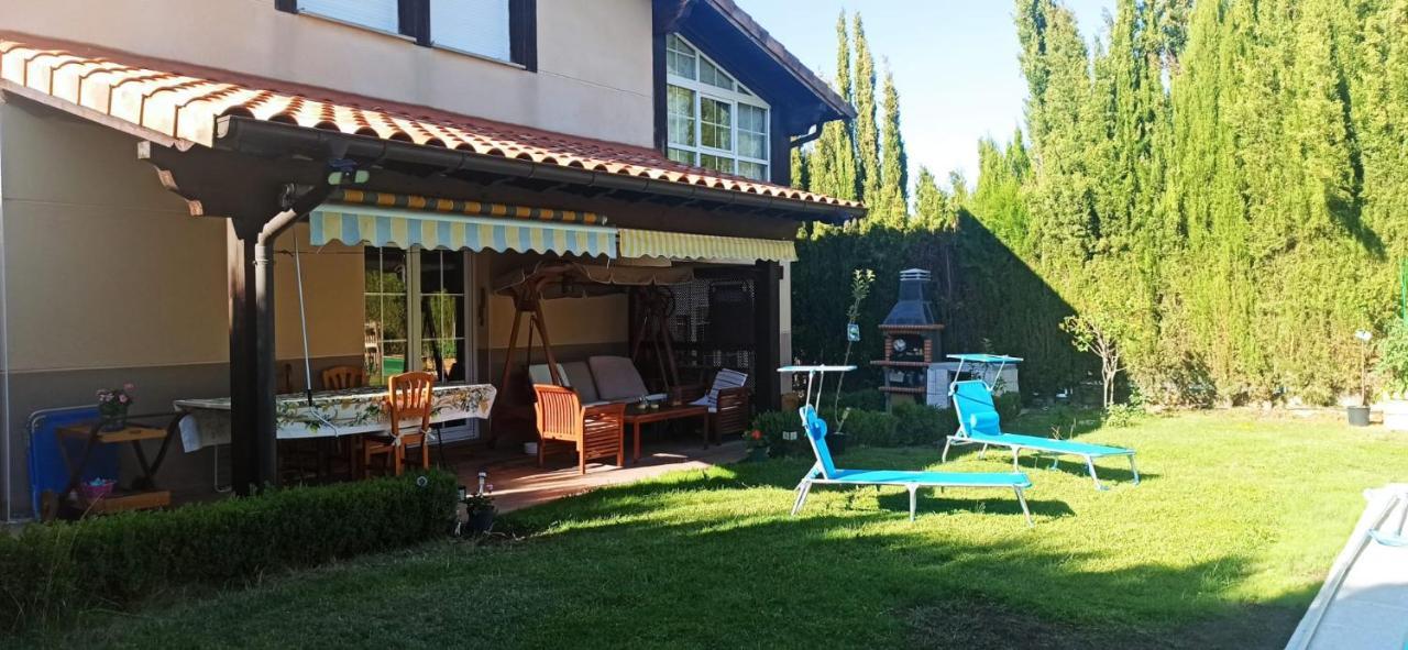 Vivienda El Olivo Con Piscina Privada Y Jardin. Villa Ayegui Bagian luar foto